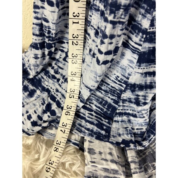 Torrid Sun Dress Blue Space Tie Dye Challis Size 2 2X - Picture 7 of 7